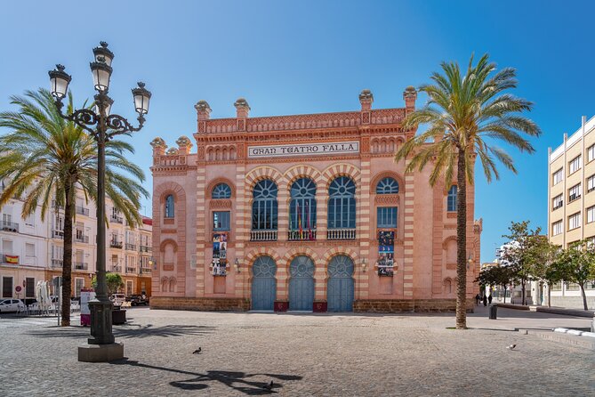 Cádiz TukTuk Tour with Audio Guide - Gran Teatro Falla: architecture plus the Carnaval connection