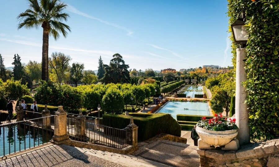 Cordoba: Alcazar of The Christian Monarchs Tickets and Tour - Moorish Patio and Royal Mudejar Baths: Comfort, Water, and Design Logic