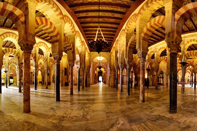 Cordoba & Carmona with Mezquita, Synagoge & Patios from Seville - Group size, language mixing, and earphones: what can go wrong