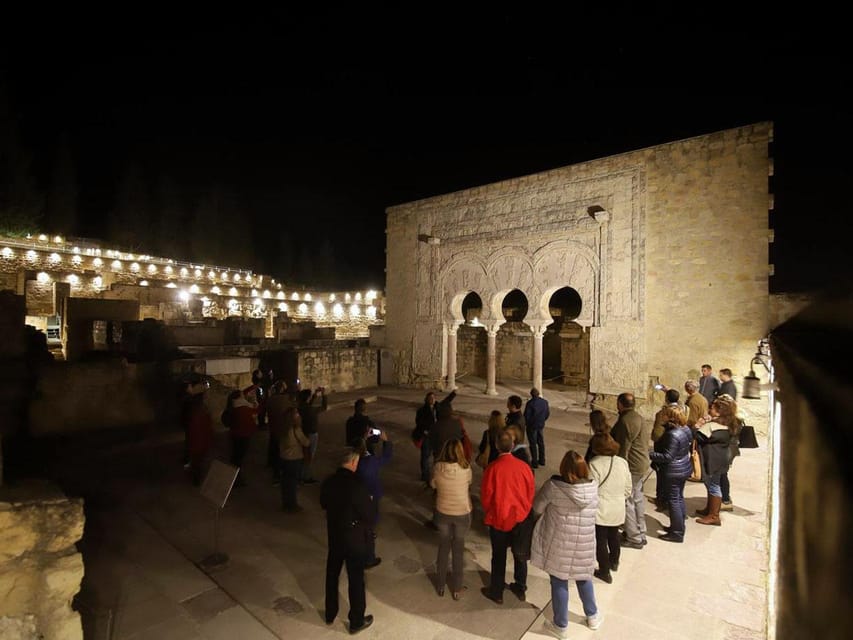 Cordoba: Guided Tour of Medina Azahara at Night - The 2-hour guided format, what happens once you arrive