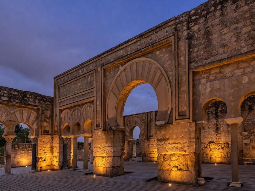 Cordoba: Guided Tour of Medina Azahara at Night - Night comfort tips: shoes, temperature, and where you may stand