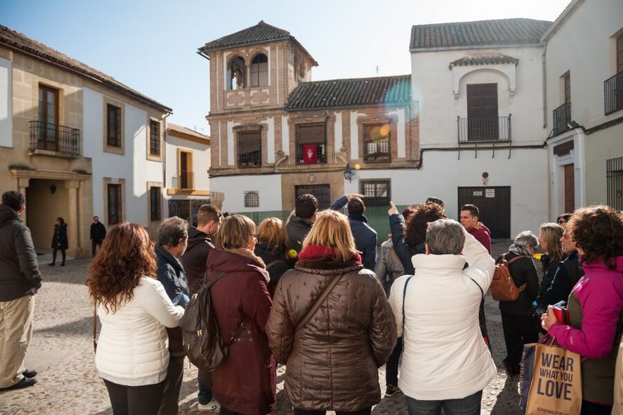 Cordoba: Jewish Quarter and Mosque-Cathedral Guided Tour - Judería de Córdoba: Narrow Streets, Decorative Squares, and Andalusian Atmosphere