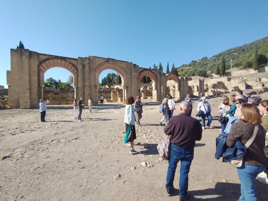 Cordoba: Medina Azahara Museum and Archaeological Site Tour - The guided walk at Medina Azahara: ruins, perspective, and photo stops