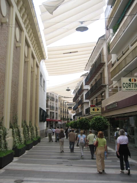 Córdoba Mid-Morning Walk - Small Groups, Native English. - Patios de San Basilio: The Booth-From-The-Street Feel