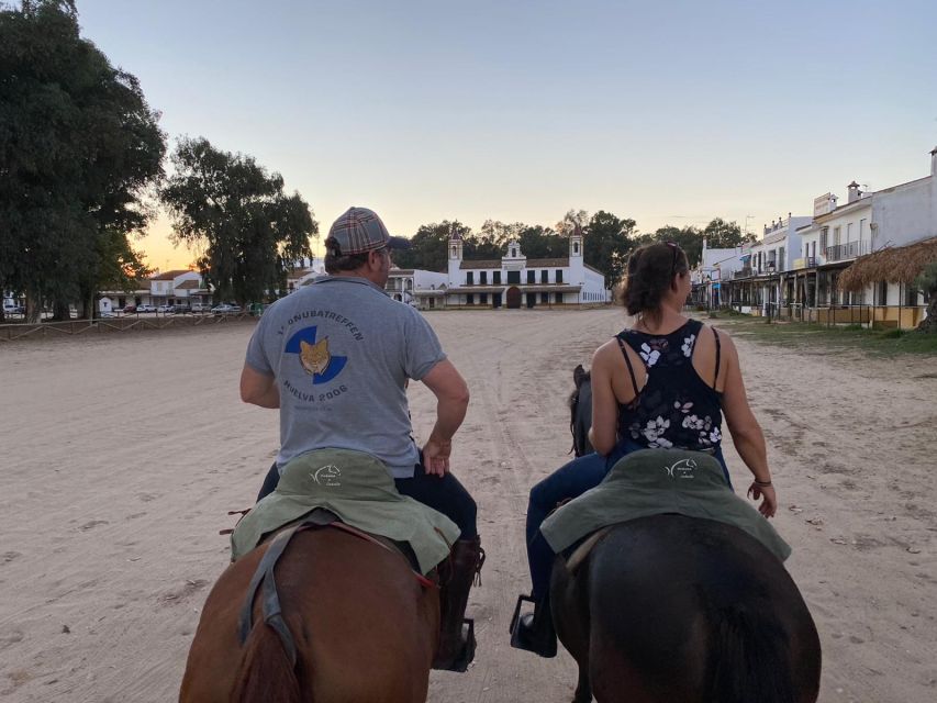 El Rocío: Doñana National Park Horseback Riding Tour - Meeting at Doñana Horse and getting ready to ride