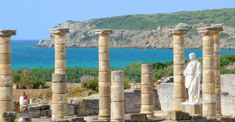From Cadiz: Tarifa & Roman Ruins - A Quick Stop for Perspective, Including the Trafalgar Lighthouse View