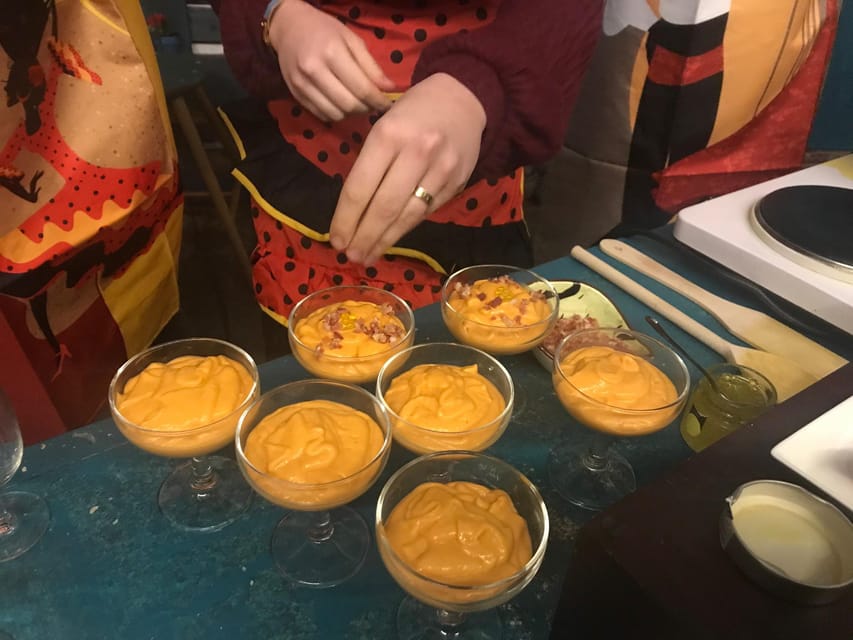 Local cooking class in Cordoba. Hands on: Salmorejo - What you cook in the session: Córdoba’s famous salmorejo