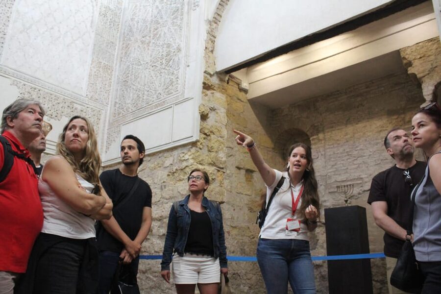Mosque-Cathedral of Cordoba and Jewish Quarter Tour - The Jewish Quarter walk: synagogue area, Municipal Souk, and Maimonides