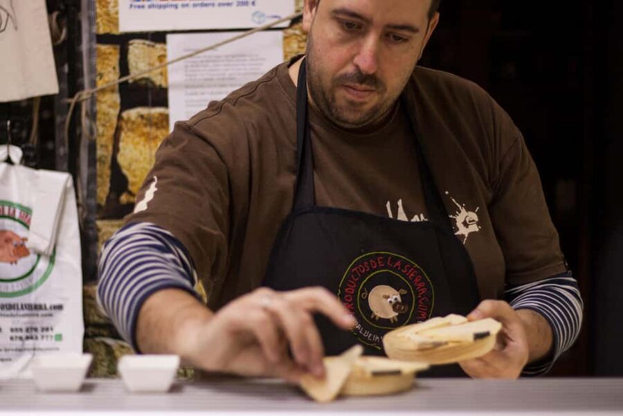Secret Food Tour Seville - Plaza del Salvador start, then churros and hot chocolate to get you going