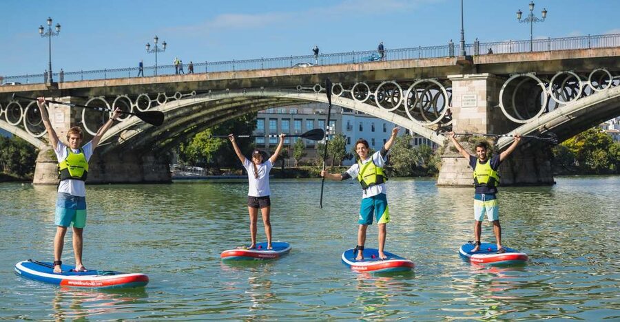 Seville: 1.5-Hour Daytime Standup Paddleboarding Tour - A 1.5-hour loop that hits the best river angles