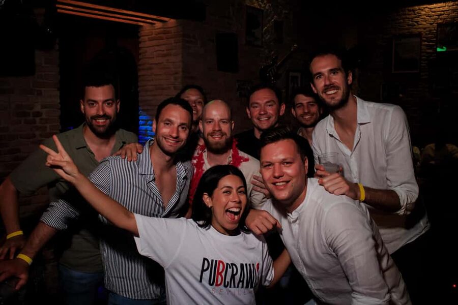 Seville: 3 Bars Pub Crawl + VIP Club Entrance & 3 Free Shots - The Late-Night Shift: VIP Entry Around 1:00 to 1:30 AM
