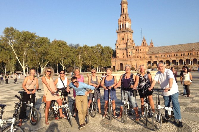 Seville City Bike Tour - Plaza de Santa Cruz to the riverfront: quick orientation, right at the start