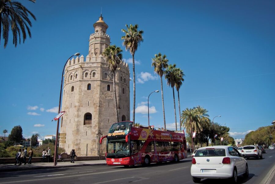 Seville: City Sightseeing Hop-On Hop-Off Bus Tour - The Audio Guide: Cathedral, Torre del Oro, Alcázar Gardens, and Flamenco