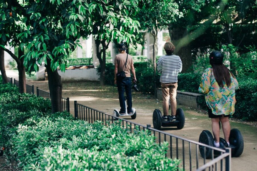 Seville City Tour: 3-Hour Historical Segway Adventure - Two secret stops, then Centro Comercial TORRE SEVILLA and Monasterio de la Cartuja