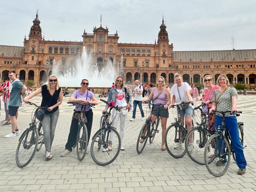 Seville: Dutch Cycling Highlights Tour with local guide - Getting going from Barrio Santa Cruz near Jardines de Murillo