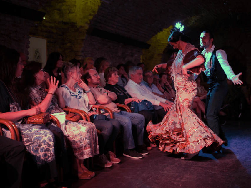 Seville: Flamenco Dreams Show with Drink in an Arabic Vault - The Castanets and Footwork: Why You Feel It More Than You Hear It