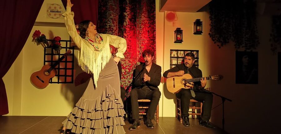 Seville: Flamenco Show at Tablao Flamenco Andalusí - Dance and footwork in full view: bulerías, soleás, and alegrías