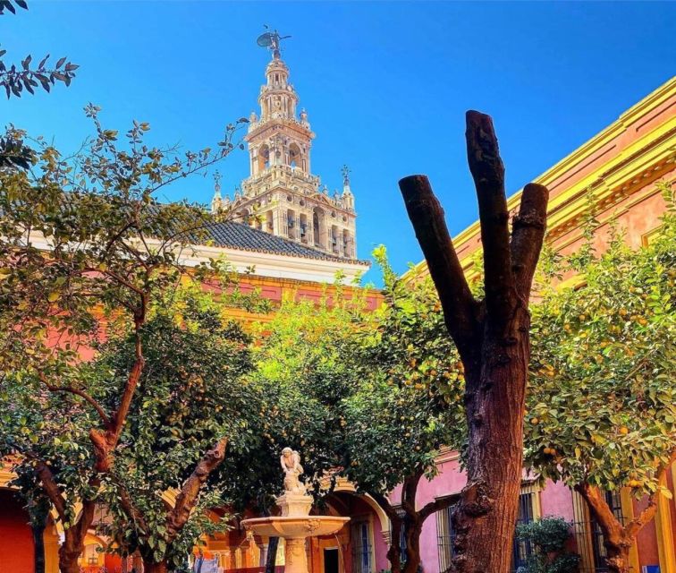Seville: Guided Tour of Cathedral of Seville & Giralda Tower - Patio de los Naranjos and Puerta del Perdón: the mosque courtyard story