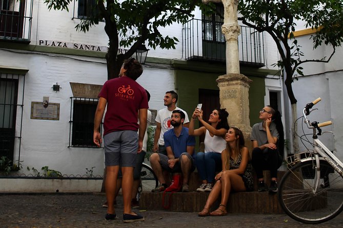 Seville Highlights Bike Tour (English) - Plaza de España and Parque de María Luisa, big scale and shady breaks
