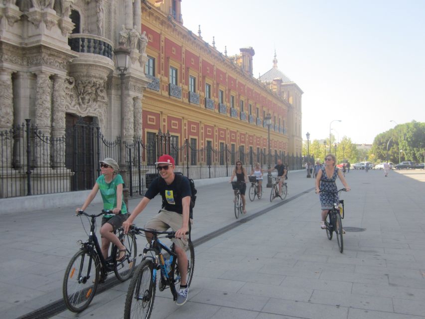 Seville: Highlights City Bike Tour - Alcázar viewpoints and the royal context you can actually use