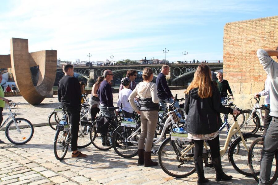 Seville: Historic Center Bike Tour - The ride as a timeline, from early settlers to Roman Seville