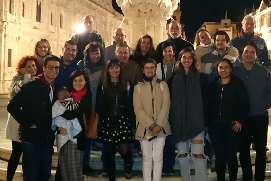 Seville Night Tour A Must See - From Bank of Spain to Seville Cathedral, you start with the skyline