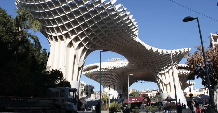 Seville: Palacio de Las Dueñas, La Macarena & Las Setas Tour - Antiquarium in Metropol Parasol: Romans Under a Modern Roof