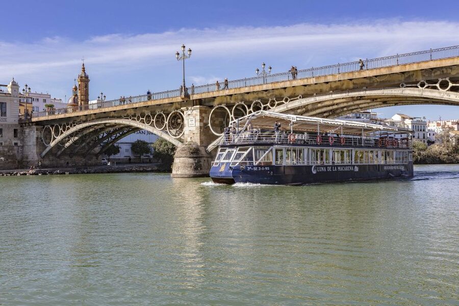 Seville: Panoramic Cruise, Hop-On-Hop-Off Bus & Walking Tour - Triana walking tour timing: guided streets at 11:30 or 13:00