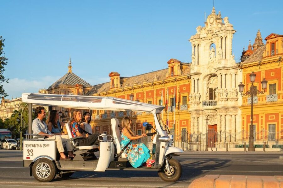 Seville: Private City Tour by Eco Tuk Tuk - Meet at APK2 Arjona, then let someone else handle the traffic