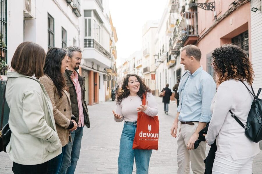 Seville: Private Tapas & History Tour in Triana Neighborhood - Stop 1, Bar Santa Ana since 1913 and the aperitif start