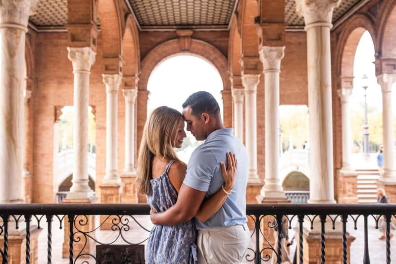 Seville: Professional Photoshoot and Video - Plaza España photo stops: tiles, canal views, and guided posing