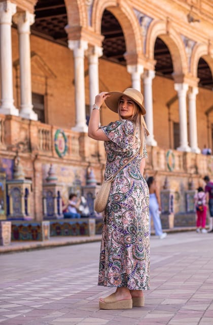 Seville: Professional Photoshoot at Plaza de España - Key points before you go