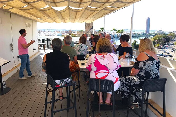 Seville: Rooftop Paella Showcooking and Sangría - Where to meet, and why location helps