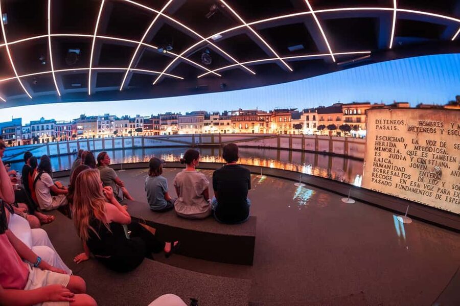 Seville: Setas de Sevilla Entry Ticket - Aurora at night: LED light and sound from sunset to closing
