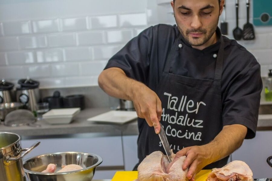 Seville: Spanish Cooking Class with Dinner - The Chef Hosts: Humor, Interaction, and Real Technique