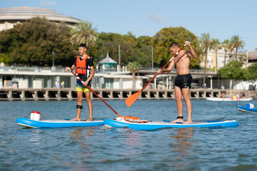 Seville: Stand Up Paddle Board Rental - Your Two-Hour Route on the Guadalquivir: Bridges and Torre del Oro
