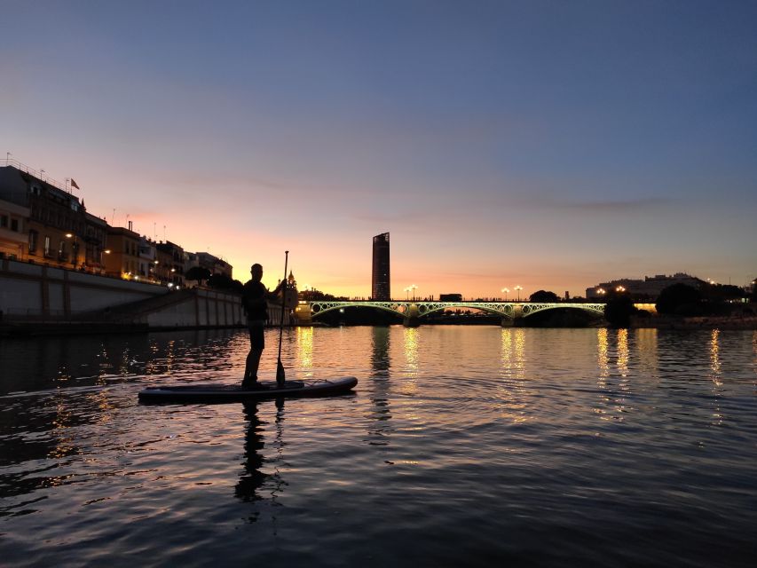 Seville: Sunset and Evening Paddle Boarding Tour - The Safety Briefing at Triana, Then Out on the River