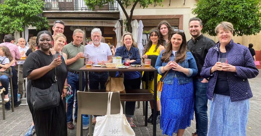 Seville: Tapas, Taverns, and History Walking Tour - Stop 1: A tavern founded in the early 1900s, with barrel vermouth and flaming chorizo