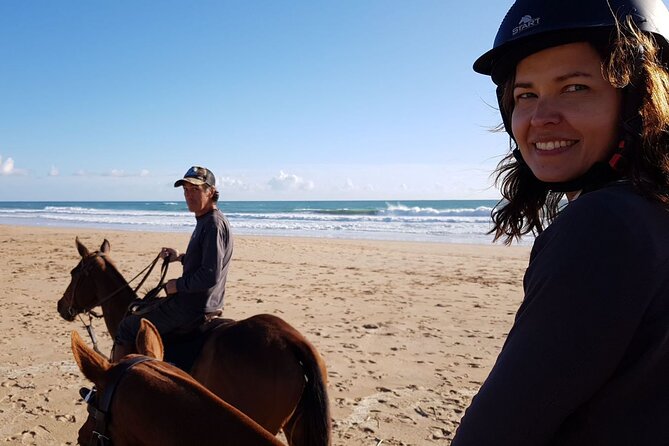 Stunning Sundown Beach Ride on horseback! MINIMUM 2 PARTICIPANTS - The pre-ride initiation: how safety and confidence get built