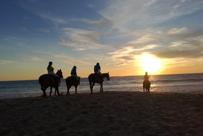 Stunning Sundown Beach Ride on horseback! MINIMUM 2 PARTICIPANTS - Small group of up to 8: why it feels personal
