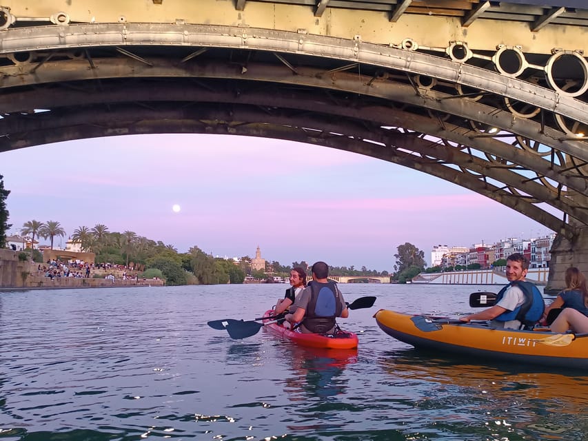 Sunset Kayak: Historic Seville, Triana and La Cartuja - Why Seville Looks Different From the Guadalquivir at Sunset