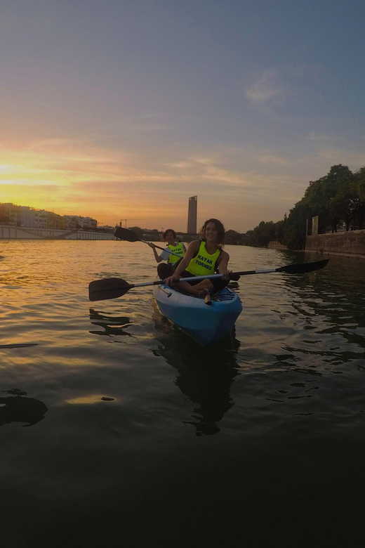 Sunset Kayak: Historic Seville, Triana and La Cartuja - The Guide Is the Whole Vibe: Ramon and Ali Set the Tone